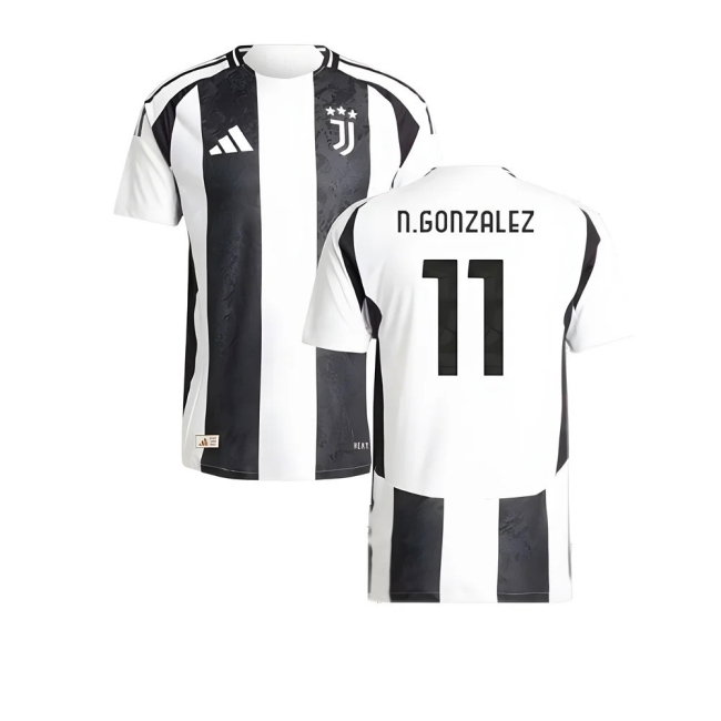 2024-2025 Juventus Authentic Home Shirt (N.Gonzalez 11)-SoccerKits Hub | Buy Soccer Jerseys Online